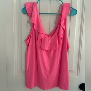 Lilly Pulitzer Ruffle Tank
